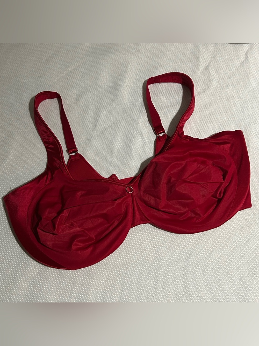 Lilyette Bold Red Underwire Support Bra